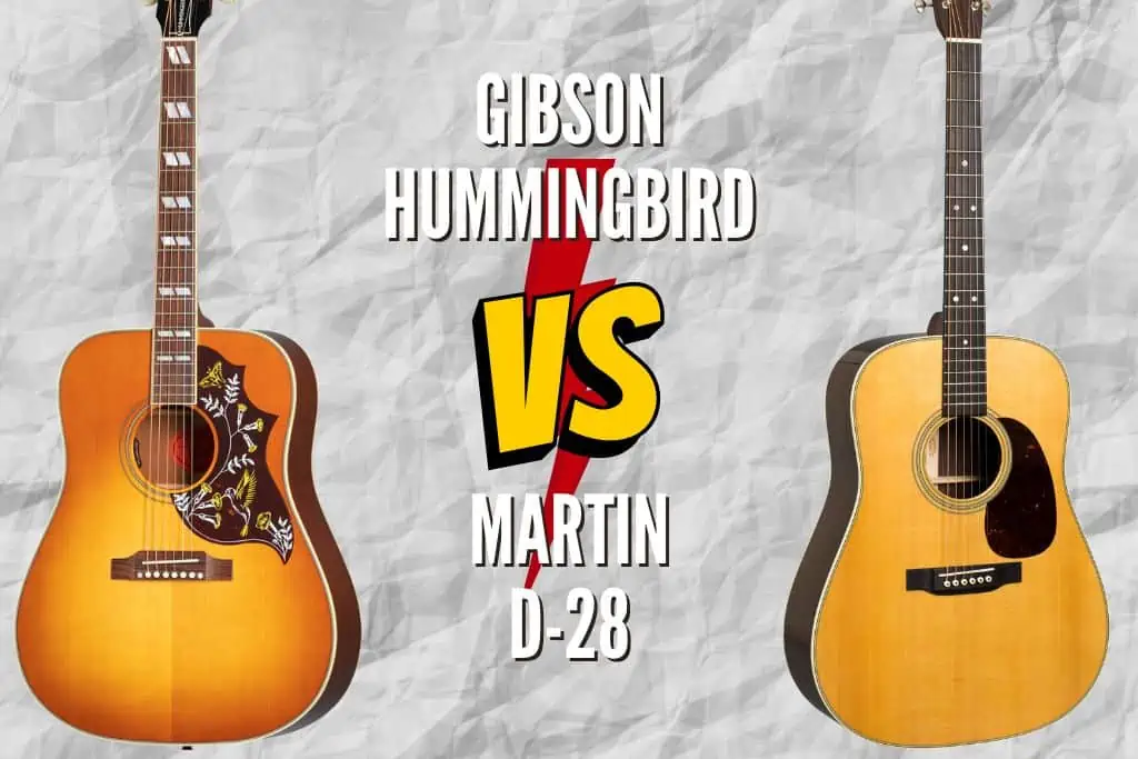 gibson-hummingbird-vs-martin-d28